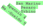 San Marino Pesaro Urbino
