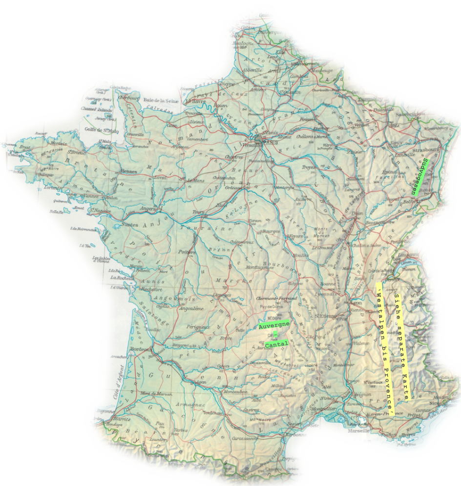Siehe separate Karte


 ‘Westalpen bis Provence’